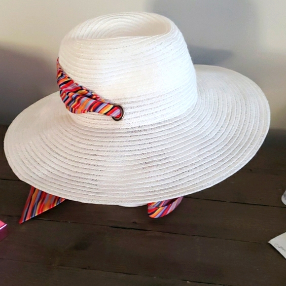 Eugenia Kim Women's Emmanuelle Fedora Hat with Scarf Tie NWT - Picture 5 of 8